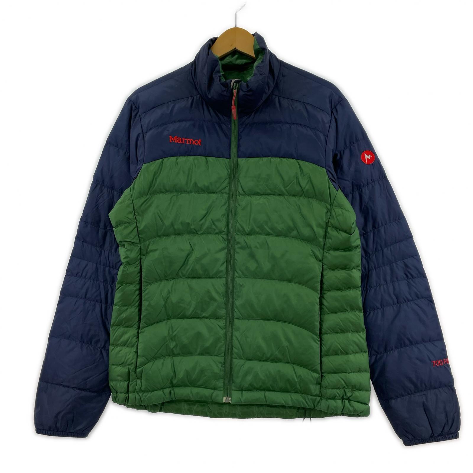 その他アウター MARMOT コンパクトダウンジャケット 緑 L グリーン