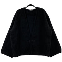 その他アウター Lamrof 23AW Deco Mohair Cardigan モヘヤカーディガン F ブラック ブラック