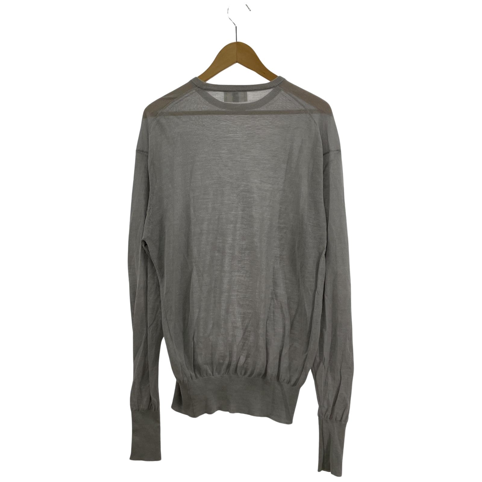 その他トップス HERILL Ramie High gauge Crewneck リネンニット sizeS S グレー