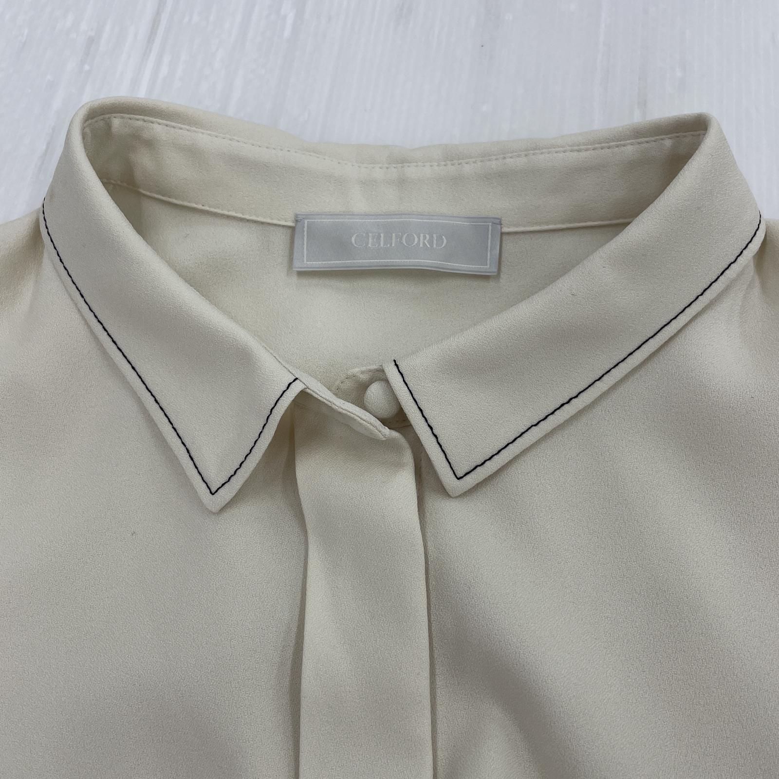 ワンピース CELFORD シャツワンピース /アイボリー 36