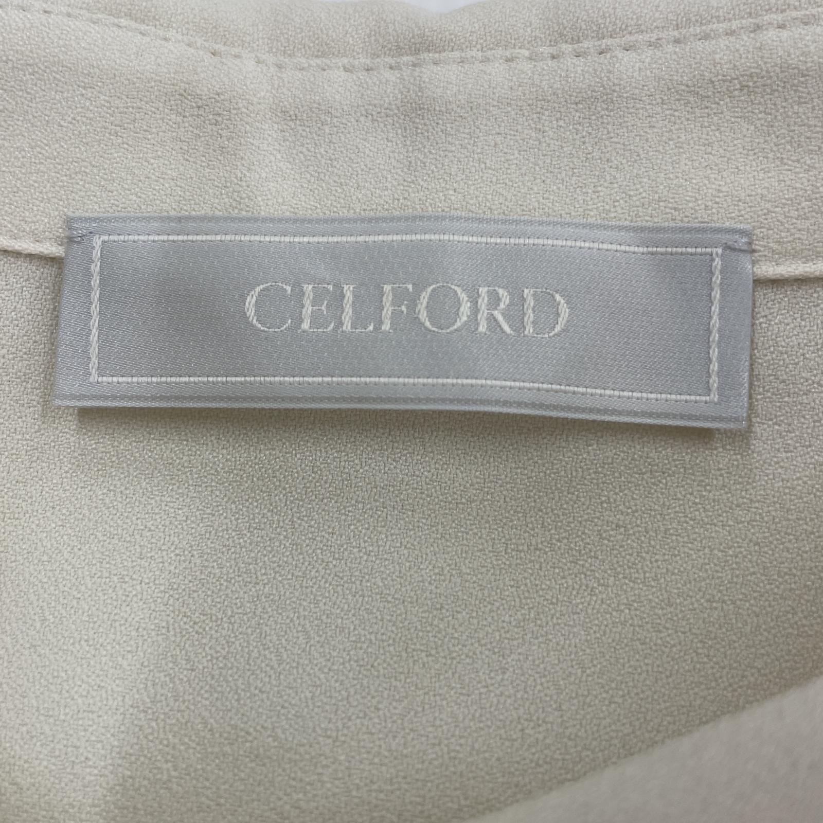 ワンピース CELFORD シャツワンピース /アイボリー 36
