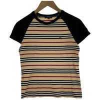 その他トップス BURBERRY ボーダー半袖シャツ