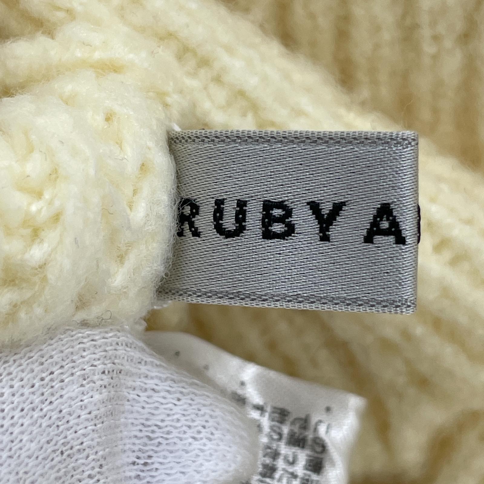 その他アウター RUBY AND YOU ボタンニットワンピース /アイボリー