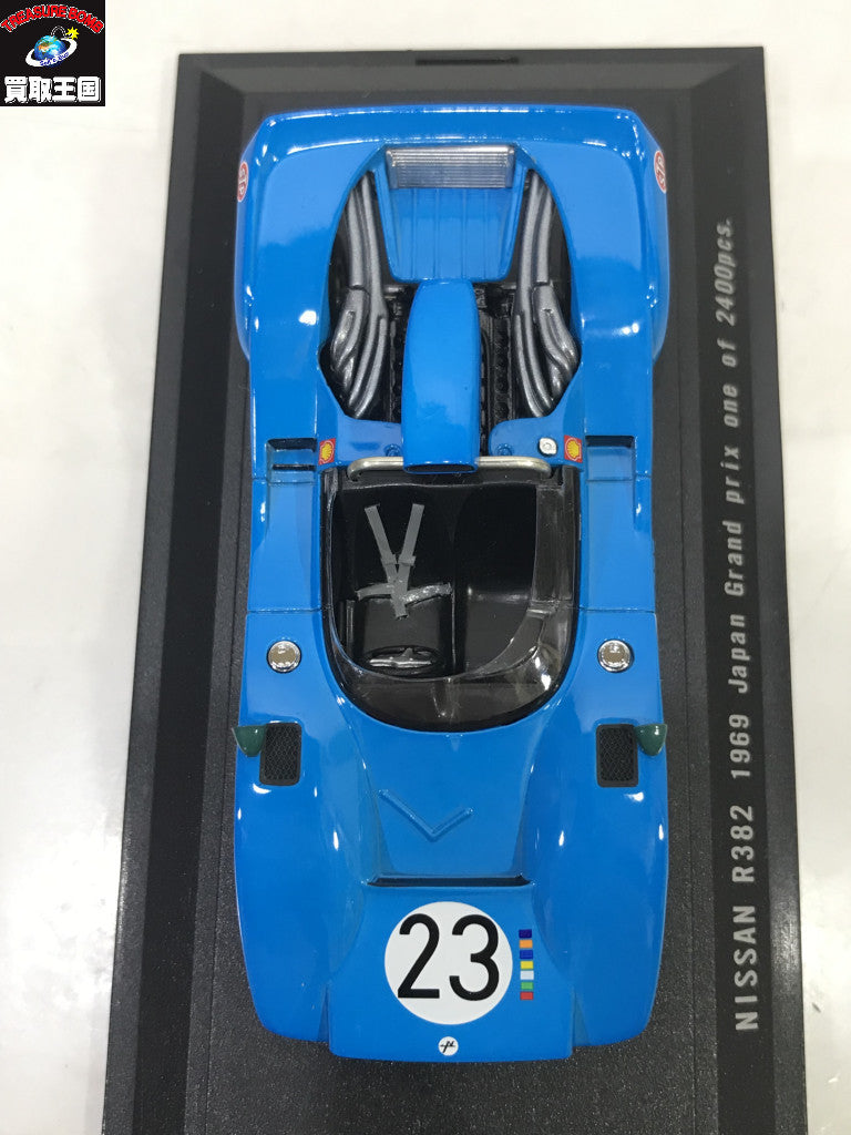 エブロ 1/43 日産 R382 1969 #23 534 スケールカー