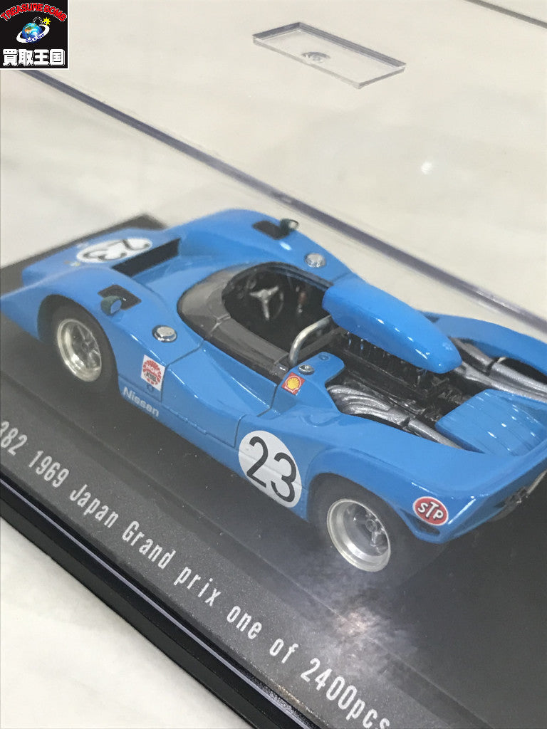 エブロ 1/43 日産 R382 1969 #23 534 スケールカー