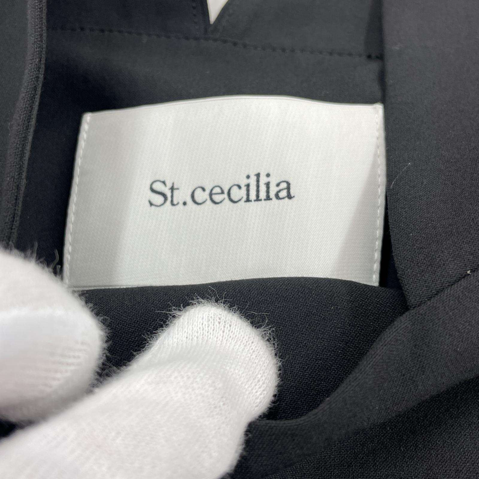 その他ボトムス St.cecilia サロペット 黒 M M ブラック