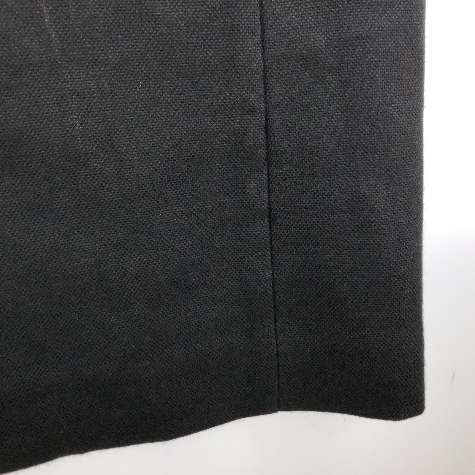 その他アウター evam eva linen alpaca coat ブラック