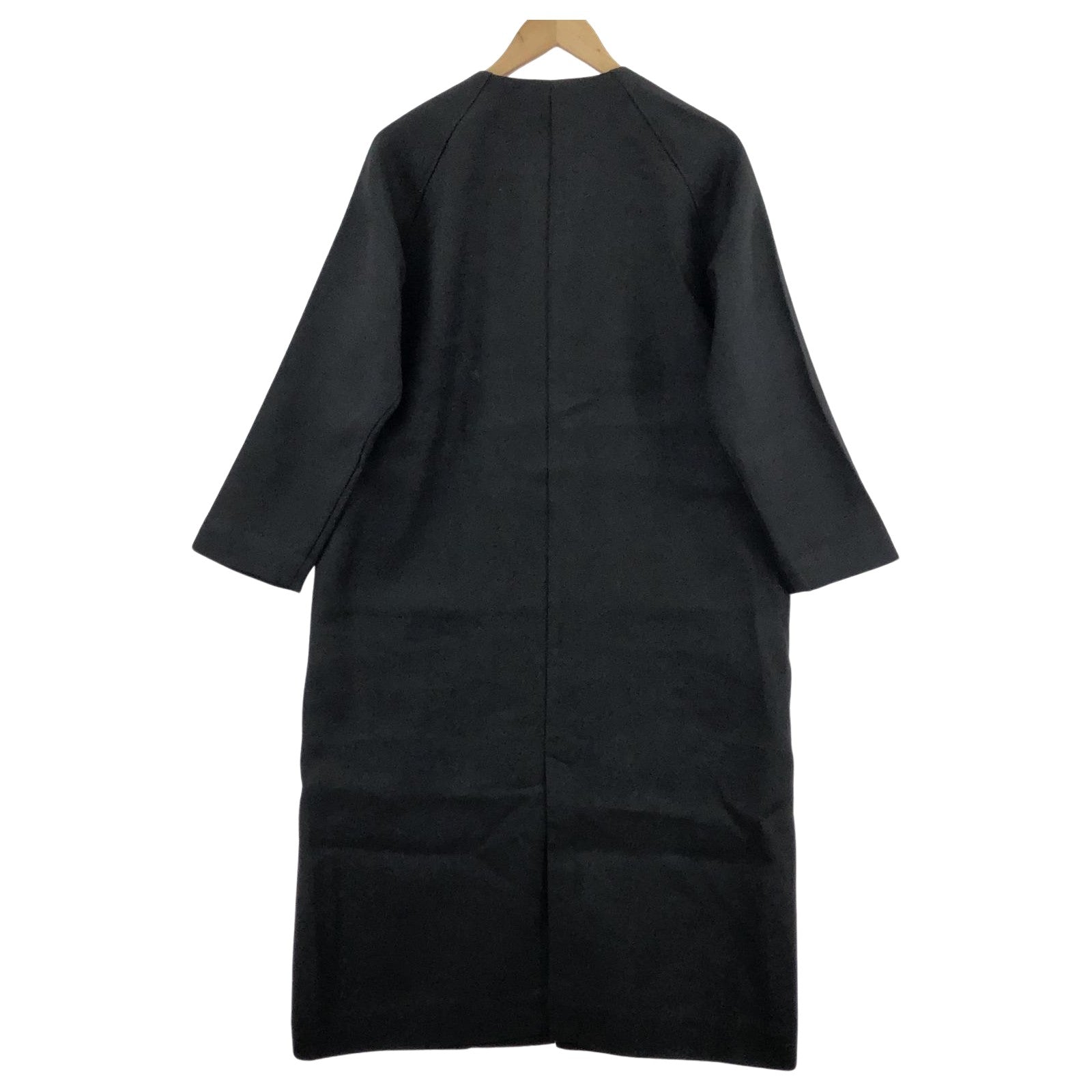 その他アウター evam eva linen alpaca coat ブラック