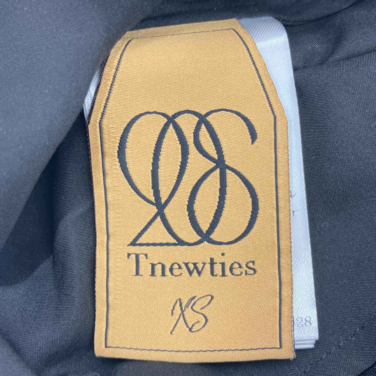 ワンピース Tnewties 袖シフォンワンピース/BLK ブラック