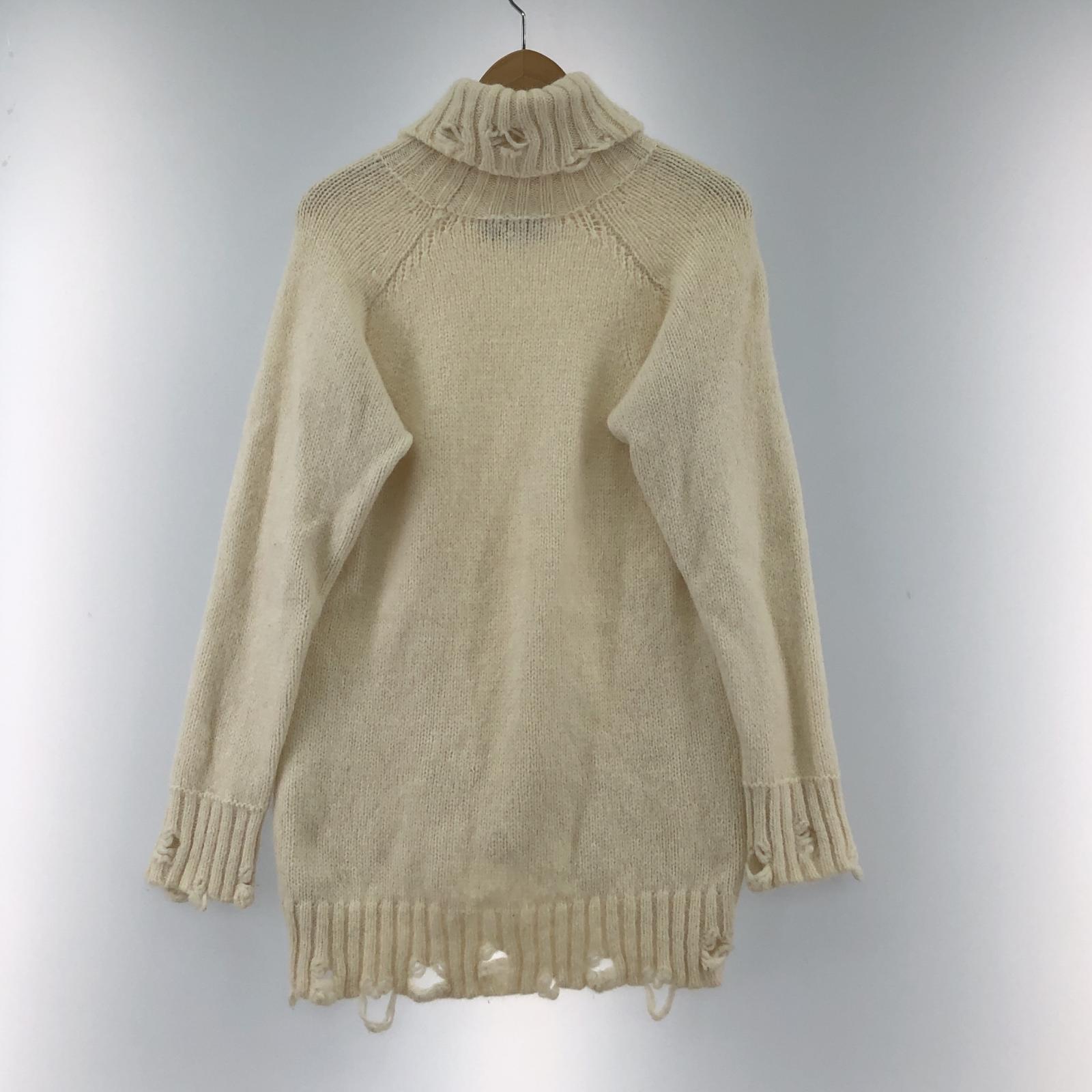 その他トップス maison flaneur ニットカットソー 白 38 ホワイト