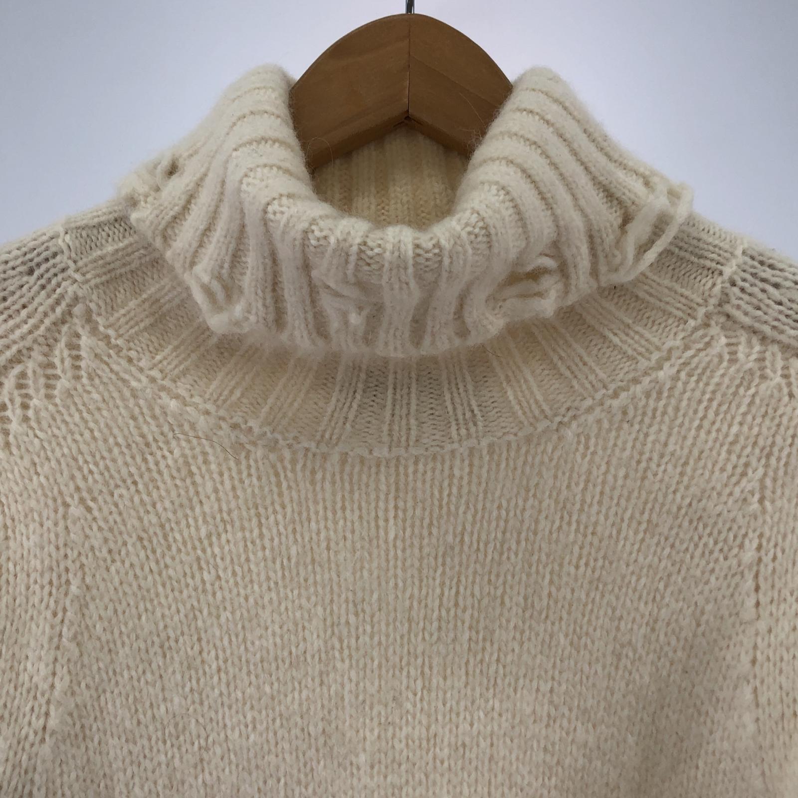 その他トップス maison flaneur ニットカットソー 白 38 ホワイト