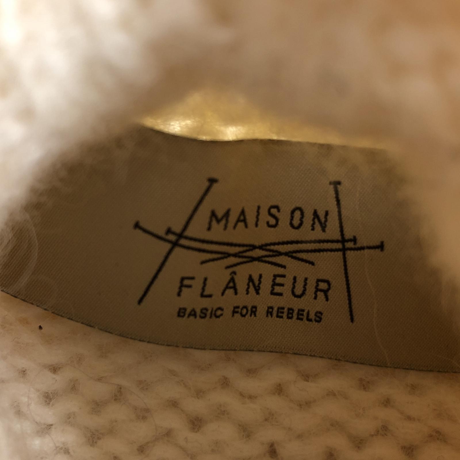その他トップス maison flaneur ニットカットソー 白 38 ホワイト