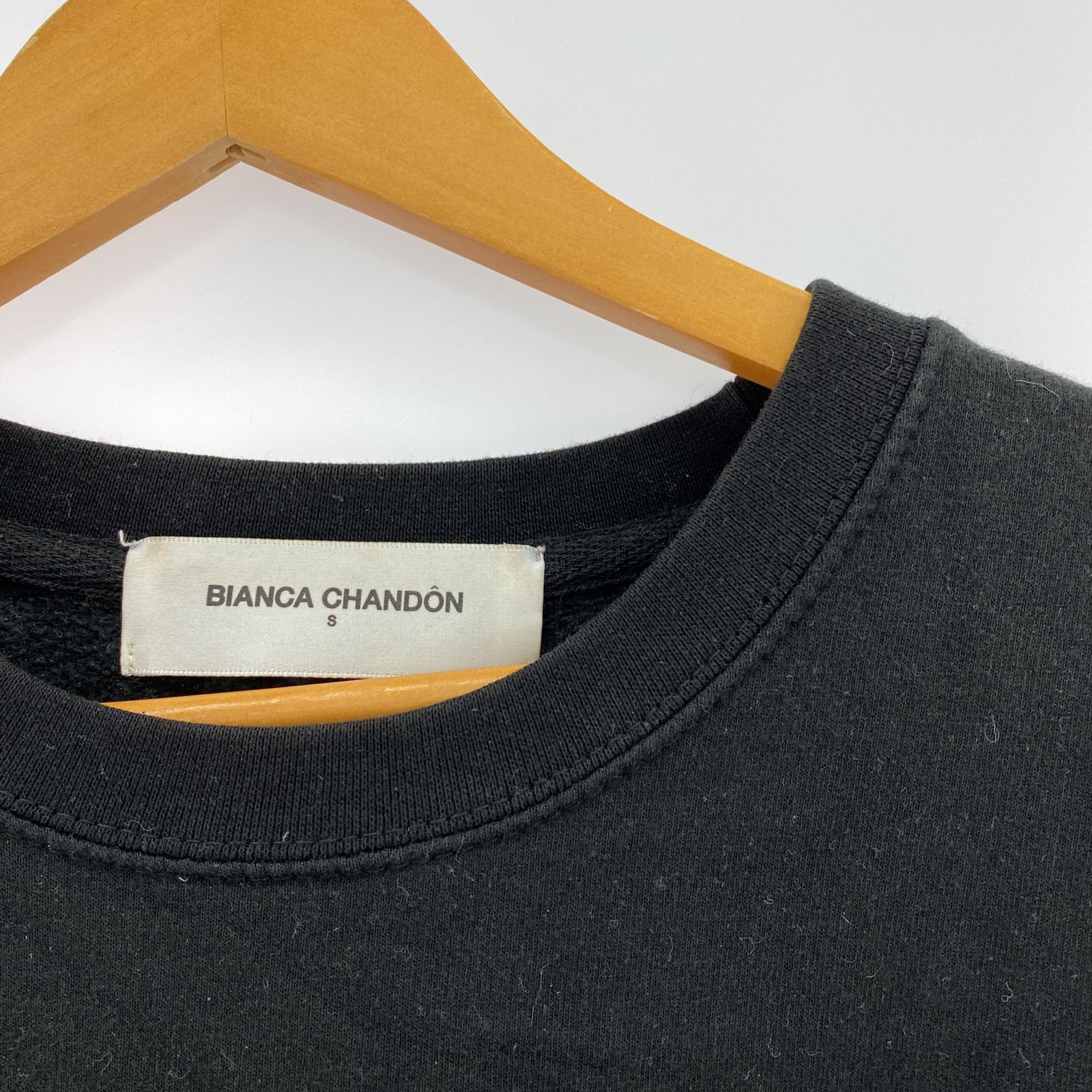 その他トップス BIANCA CHANDON/クルーネックスウェット/S/ブラック S ブラック