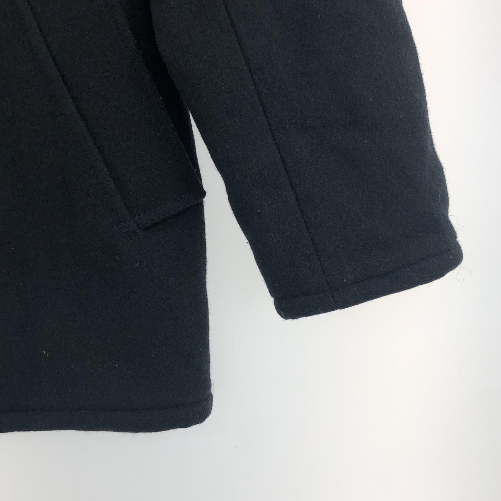 その他アウター Johnson Woolen Mills USA製/Pコート ブラック