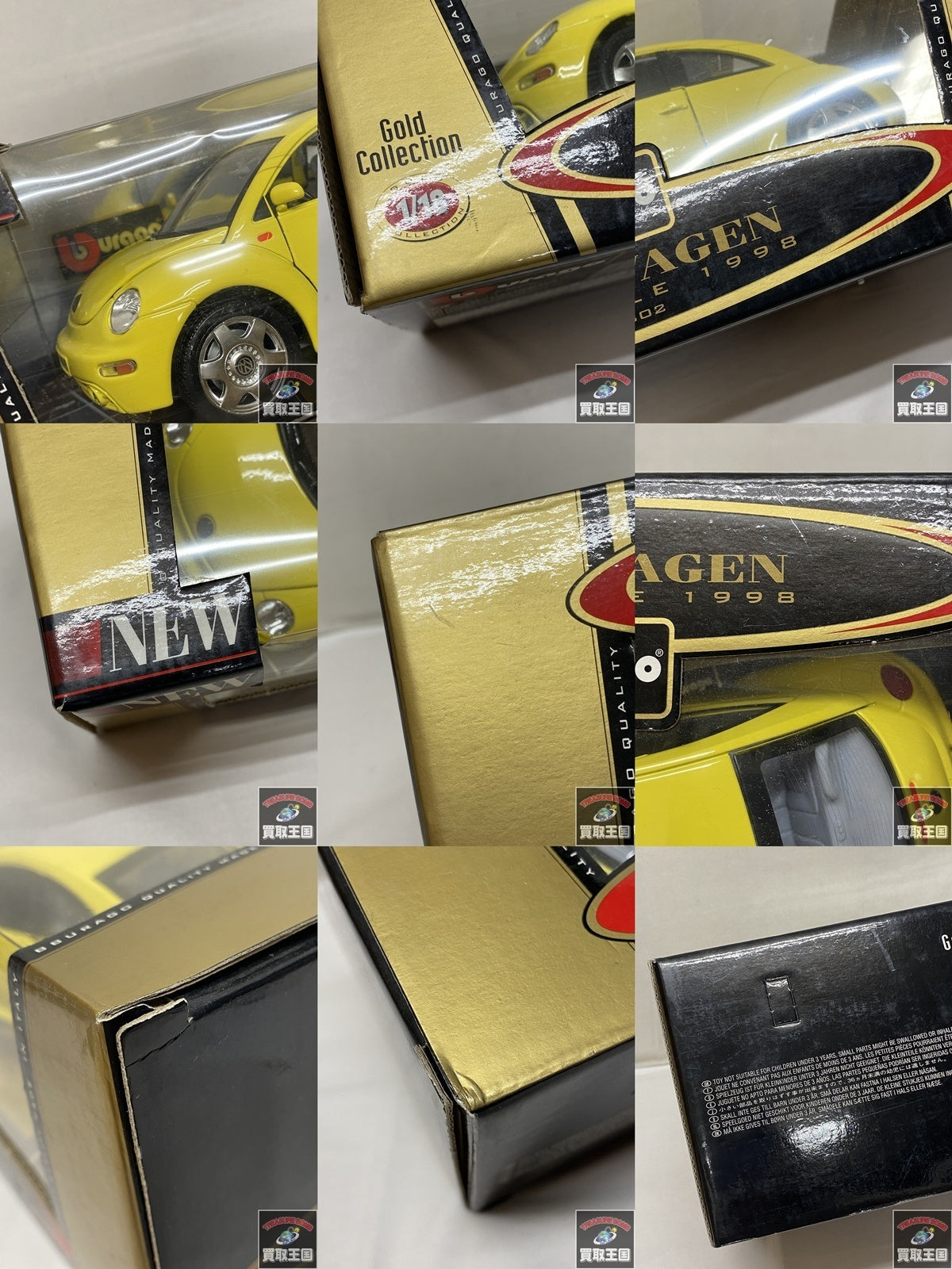 brago 1/18 VOLKSWAGEN NEW BEETLE 1998 スケールカー