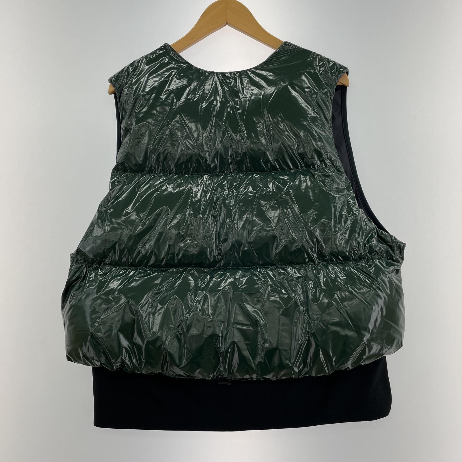 その他トップス TOGA(VIRILIS)/Coating taffeta vest/パデッドベスト/46/グリーン 46