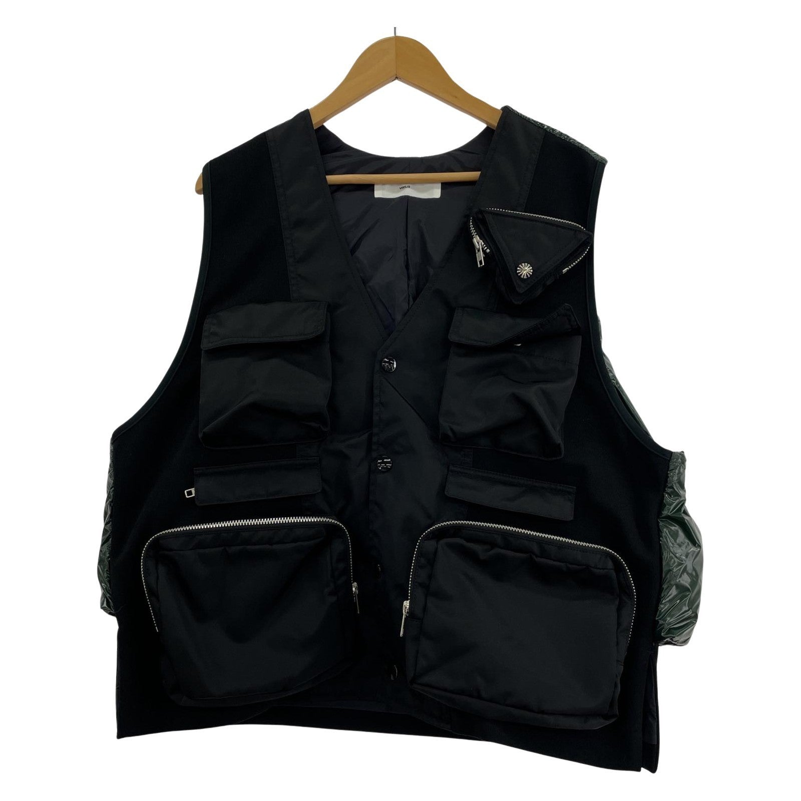 その他トップス TOGA(VIRILIS)/Coating taffeta vest/パデッドベスト/46/グリーン 46