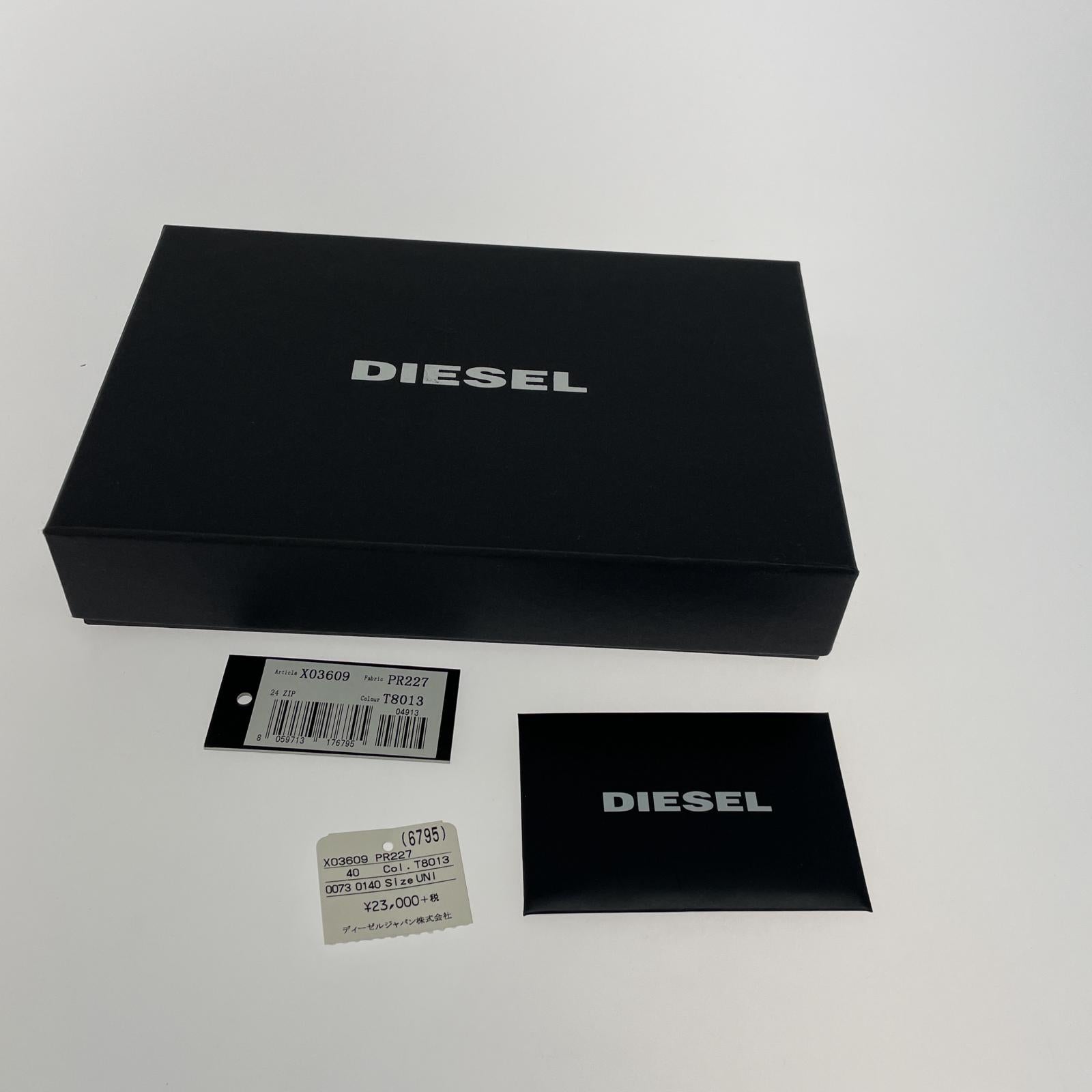 コインケース DIESEL/ラウンドジップウォレット/X03609/PR227