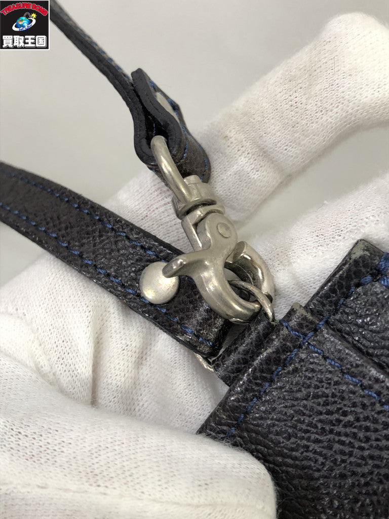 その他バッグ PORTER レザーミニクラッチバッグ