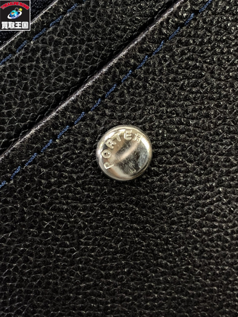 その他バッグ PORTER レザーミニクラッチバッグ