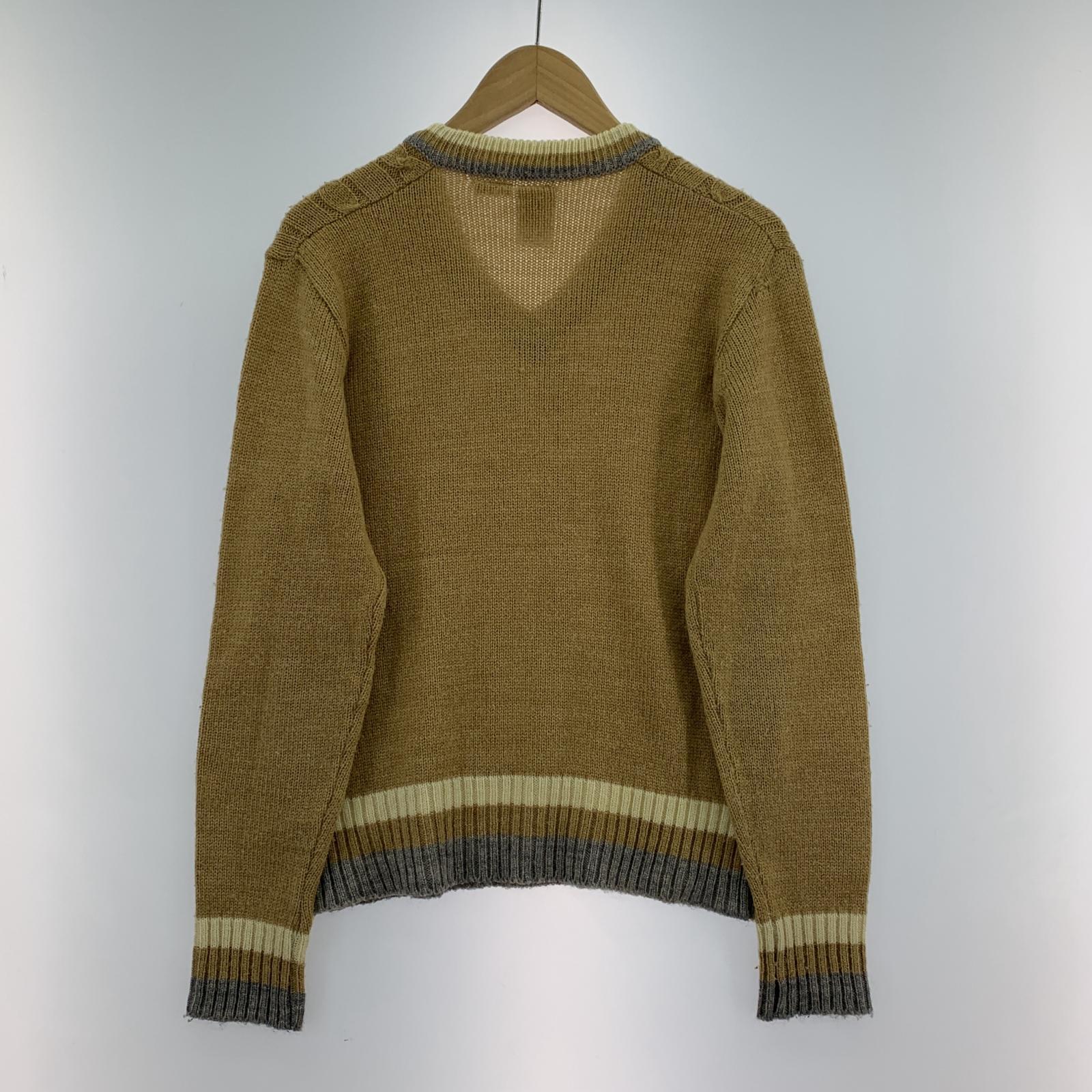 その他トップス 70s ennington Vネックニット M M ブラウン