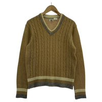その他トップス 70s ennington Vネックニット M M ブラウン