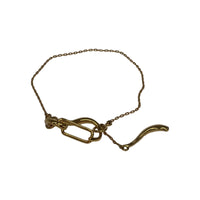 その他アクセサリー soierie Connect loop slim/ブレスレット ゴールド