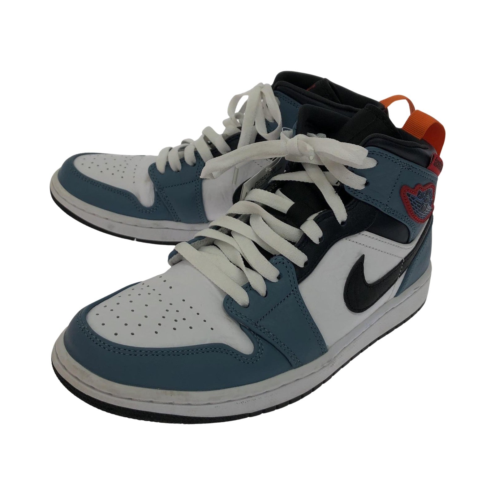 スニーカー NIKE FACETASM Air Jordan 1 Mid White/Navy (26) 26cm (US8 UK7 1/2 EU42)