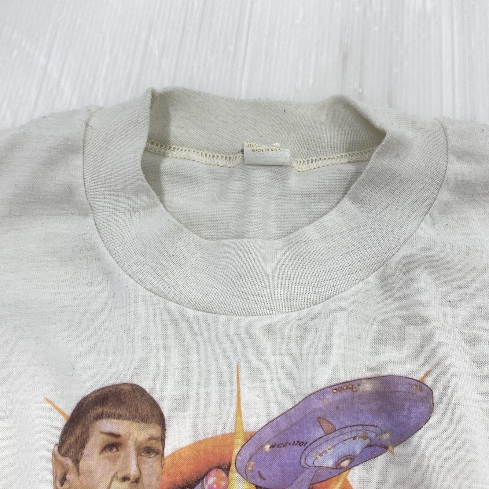 その他トップス 60s頃 MAYO SPRUCE STAR TREK 当時物オリジナル ポリ Tシャツ(XL)