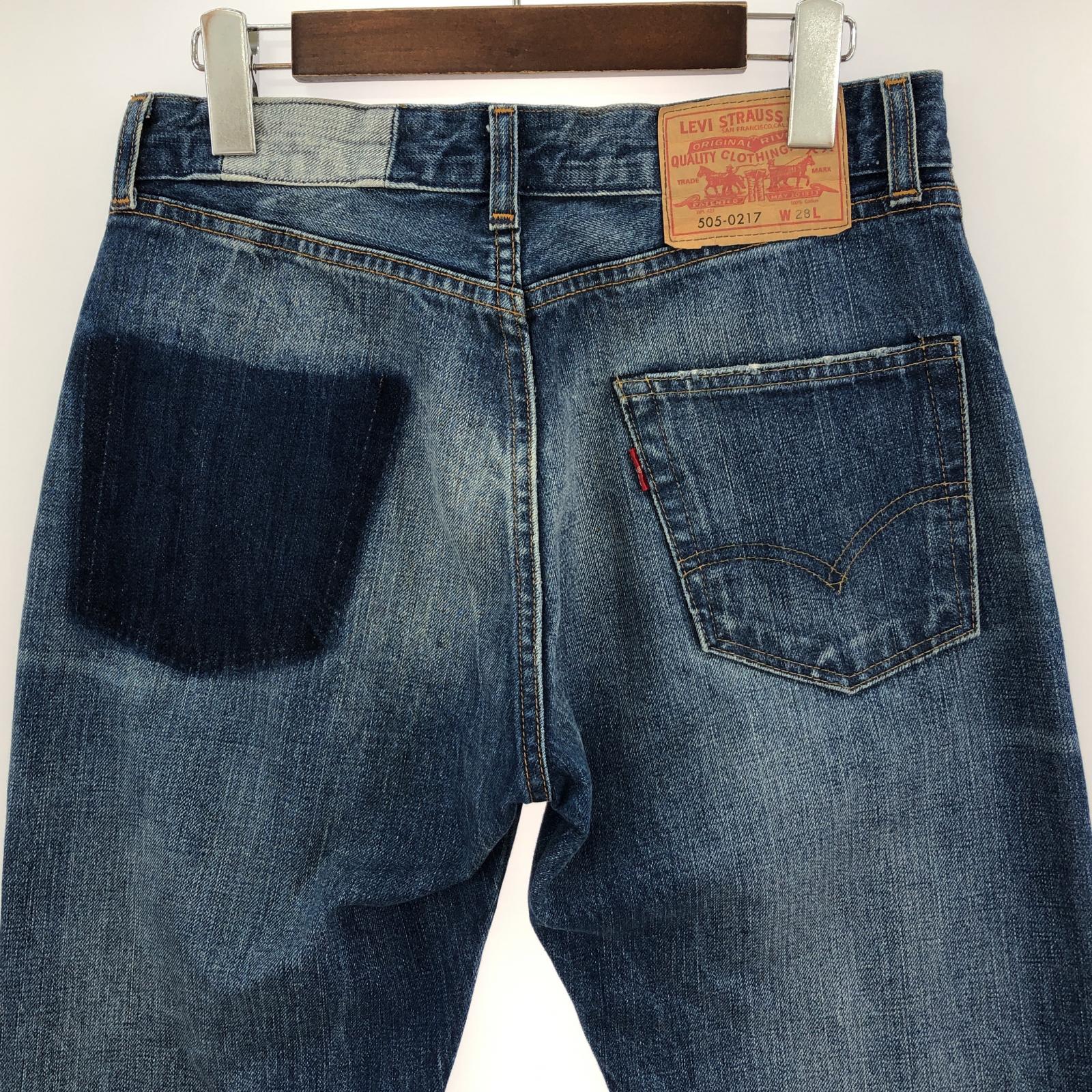 その他ボトムス LEVI'S VINTAGE CLOTHING 505-0217 1967Customized W28 28 ブルー