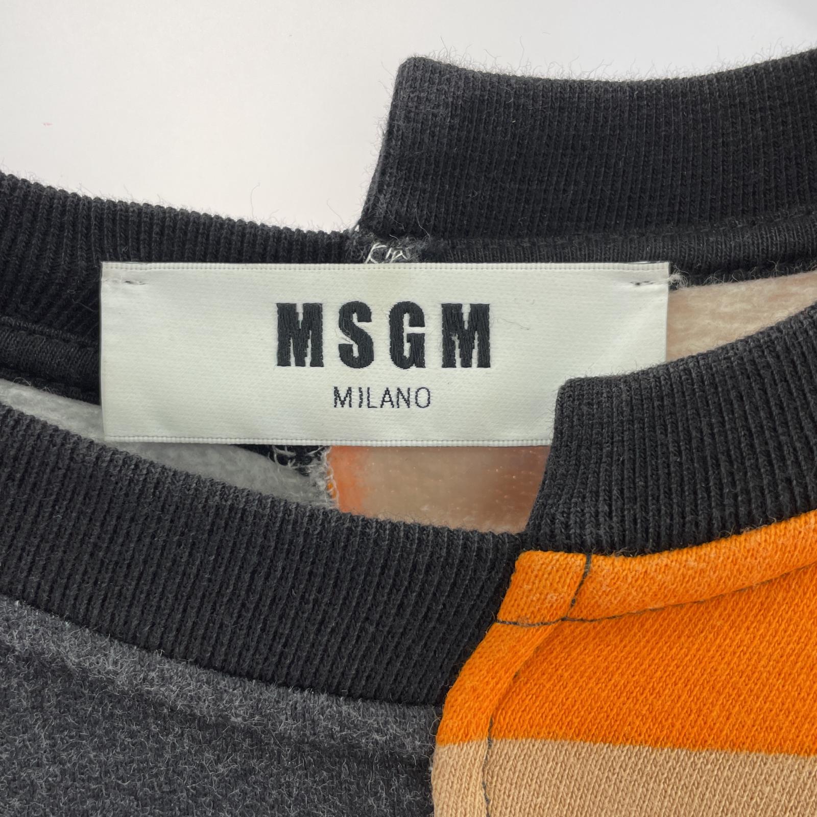 その他トップス MSGM スウェット マルチカラー