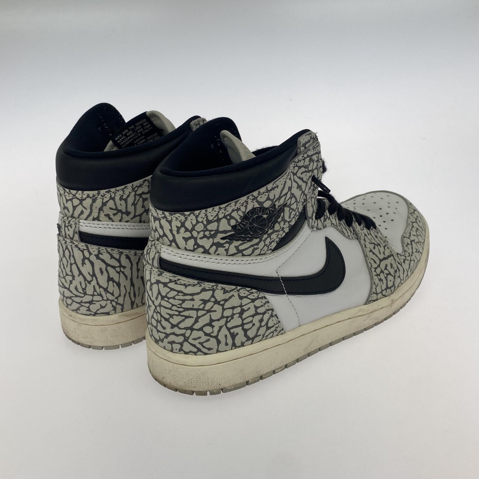 スニーカー NIKE AIR JORDAN 1 RETRO HIGH OG WHITE CEMENT 26.5cm 26.5cm (US8 1/2 UK8 EU43)