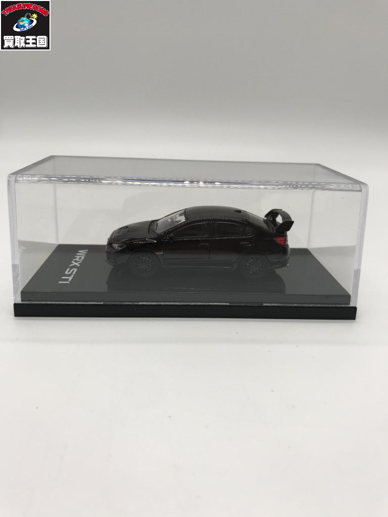1/64 スバル WRX STI Type S (VAB) クリスタルブラックシリカ HJ641021BK ミニカーその他