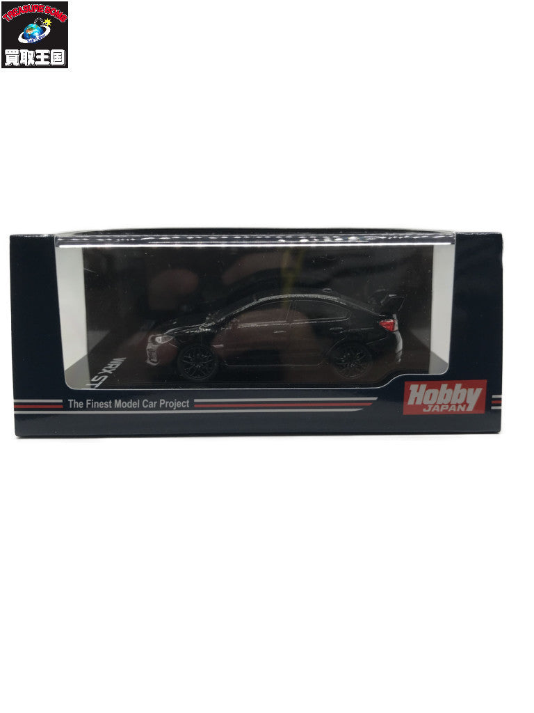 1/64 スバル WRX STI Type S (VAB) クリスタルブラックシリカ HJ641021BK ミニカーその他