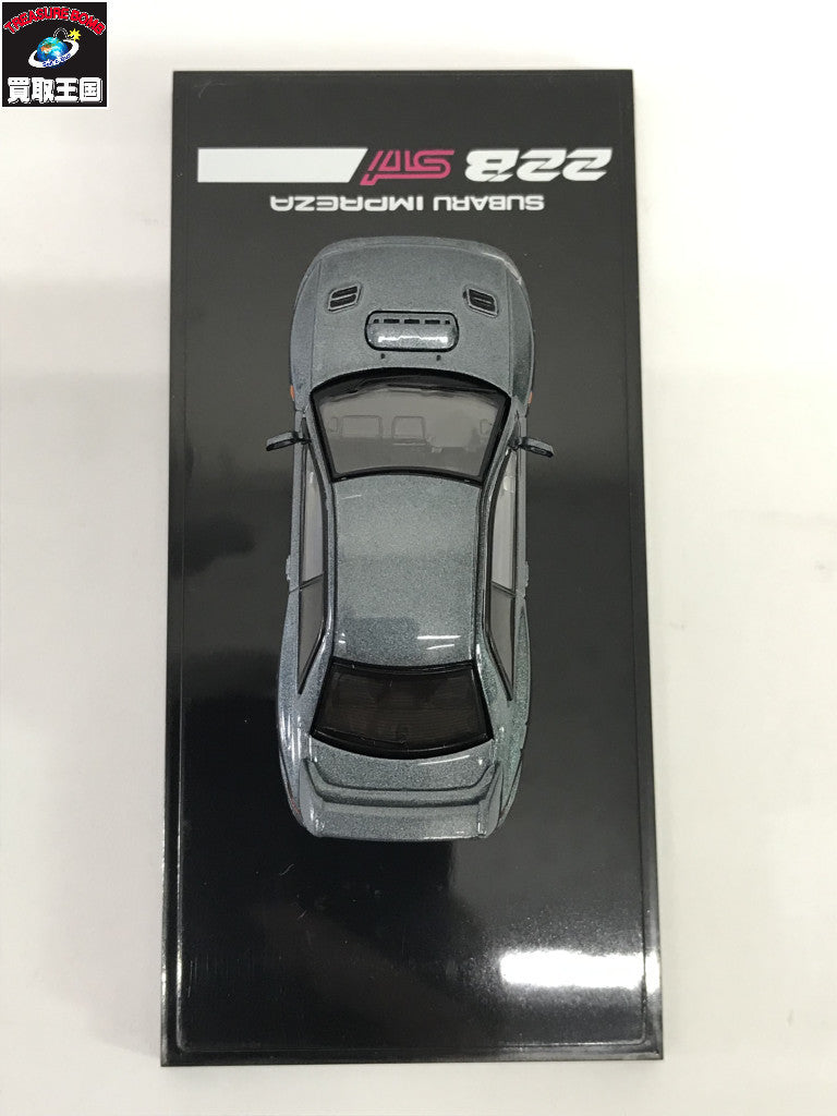 1/64 スバルインプレッサ 22B STi Version GC8改 クールグレイ HJ641041GM ミニカーその他