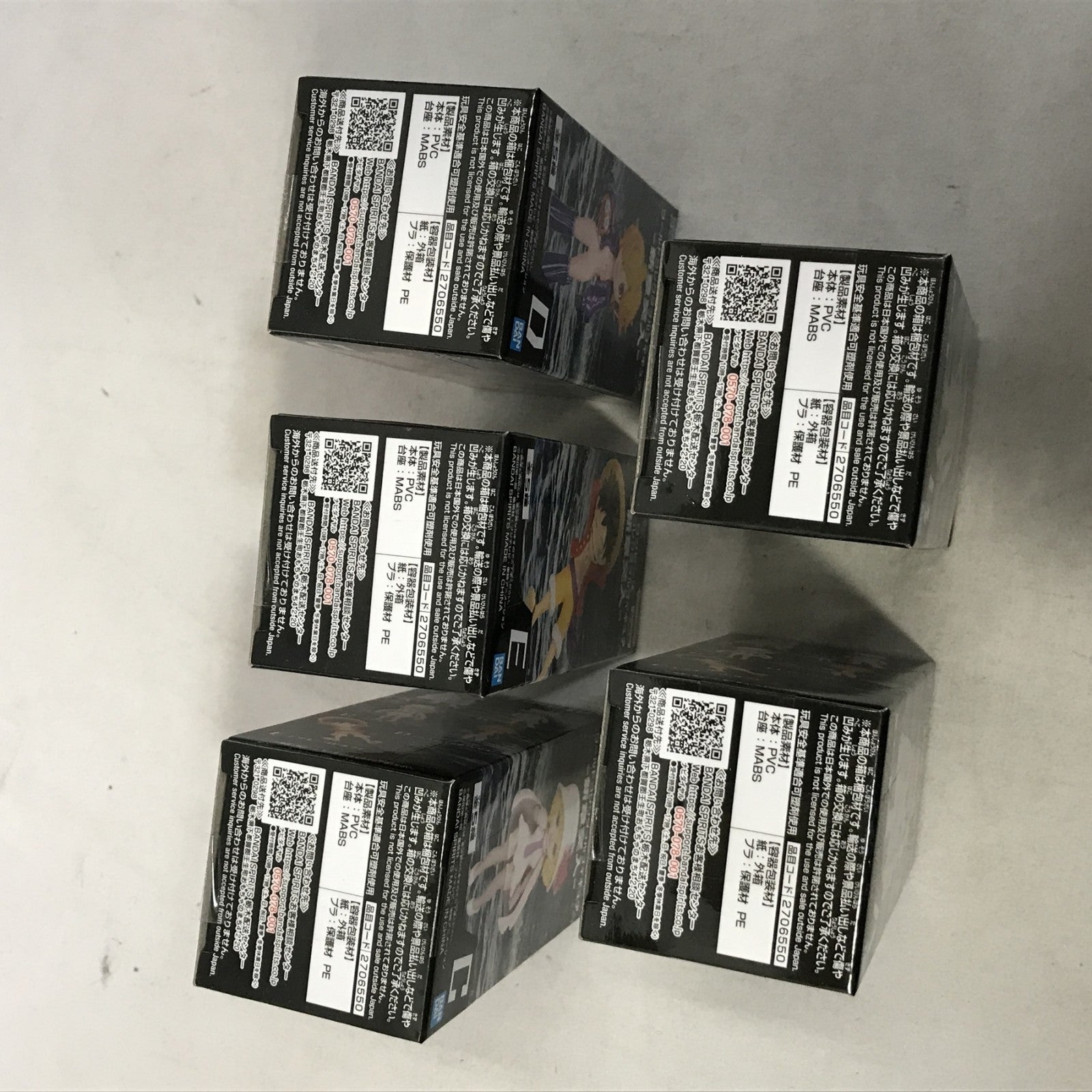 ◇OP WCF -新章突入- 全5種セット フィギュア/グッズ