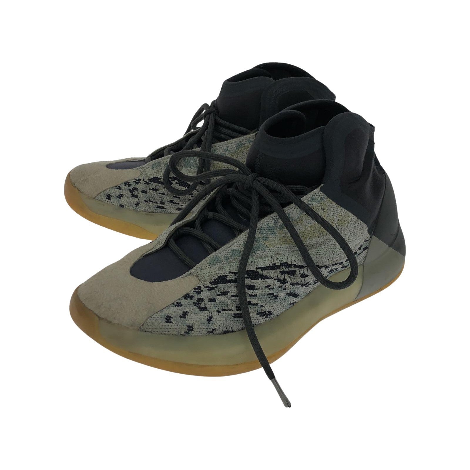 スニーカー adidas YEEZY GY7926 YZY QNTM SEA TEAL (27.5) グレー