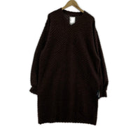 その他トップス SHAREEF Twill Shaggy Long Pull Over 1 1 ブラウン