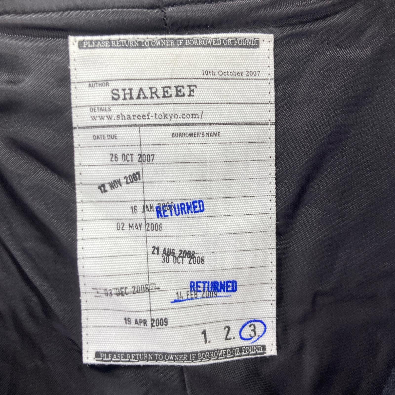 その他アウター SHAREEF Cashmere Melton Soutien Collar Coat 3 3 ブラック