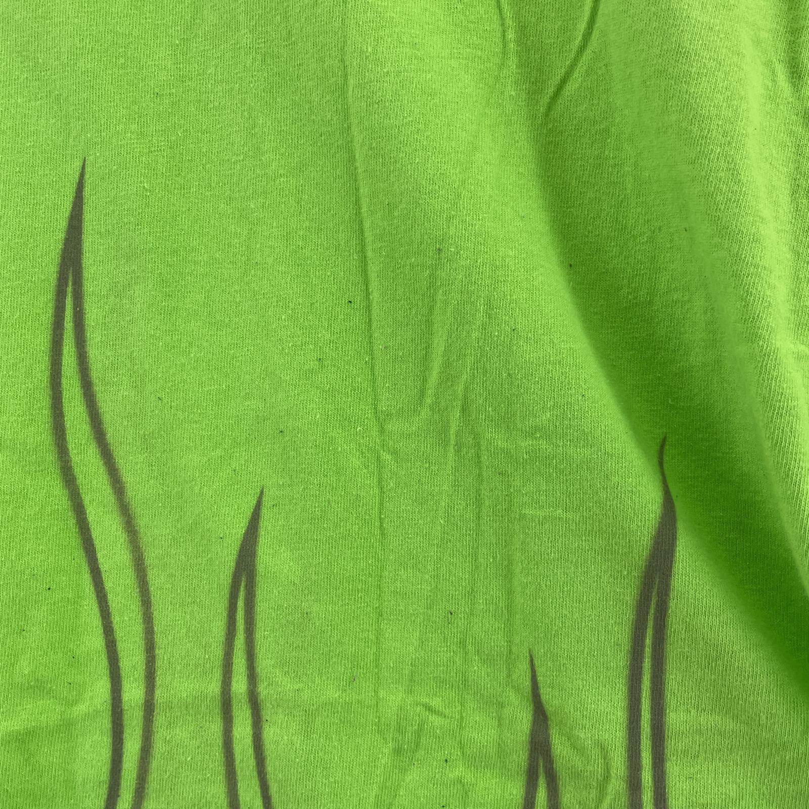 その他トップス dreamteam ファイヤーパターンTEE XL グリーン グリーン