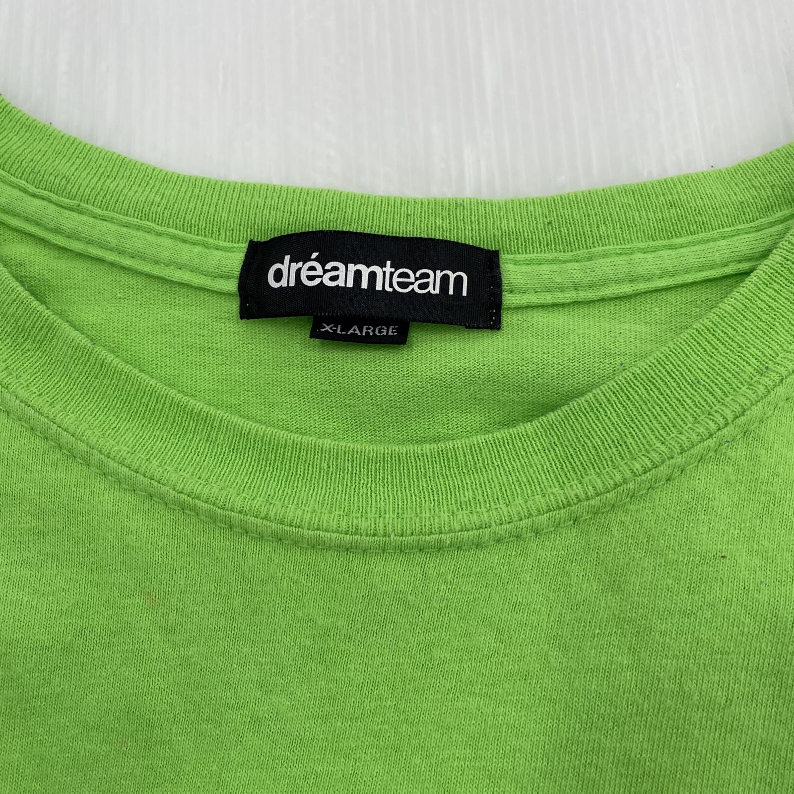 その他トップス dreamteam ファイヤーパターンTEE XL グリーン グリーン