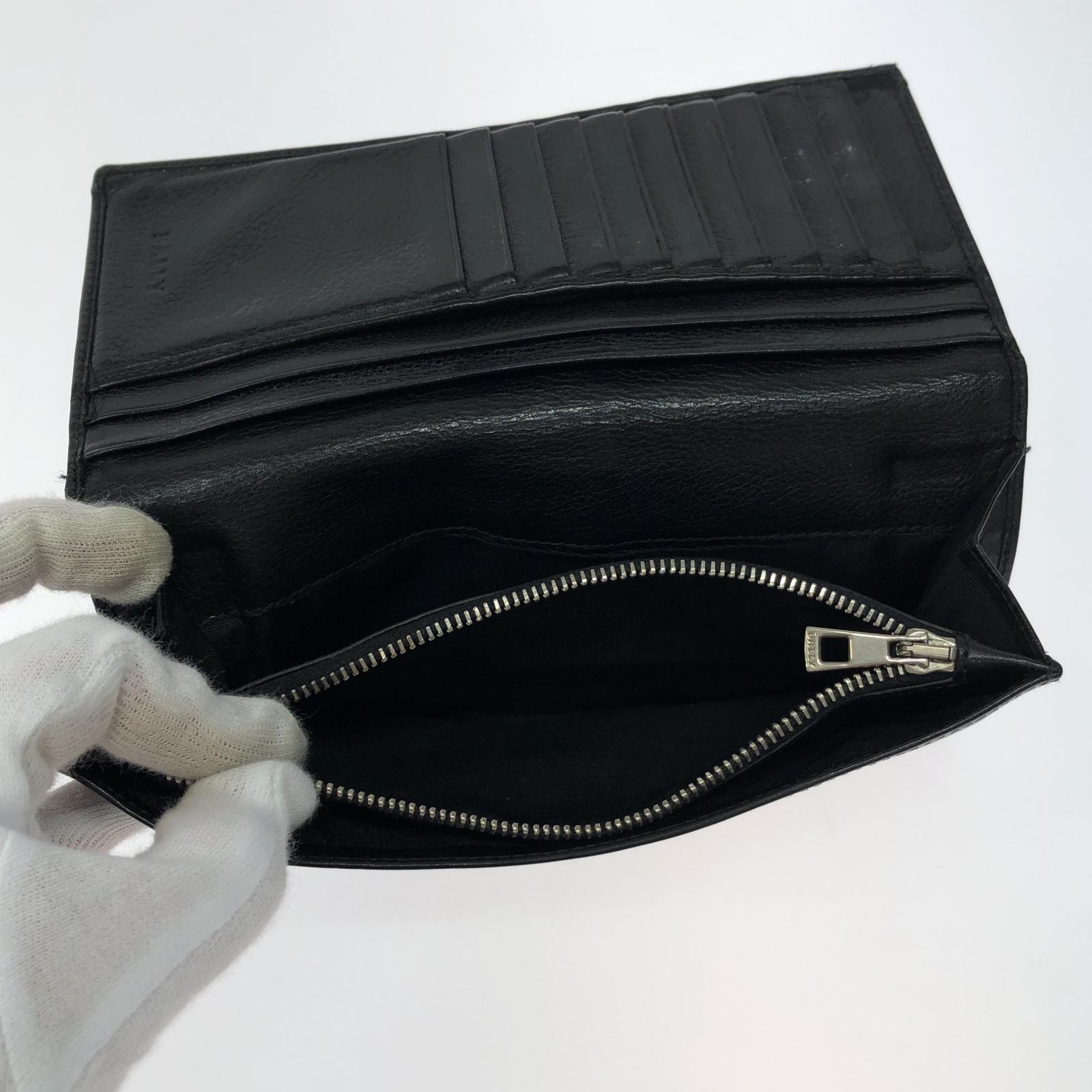コインケース BALLY 長財布 ブラック