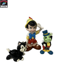 ディズニー ピノキオ 陶器フィギュア3体セット フィギュア/グッズ