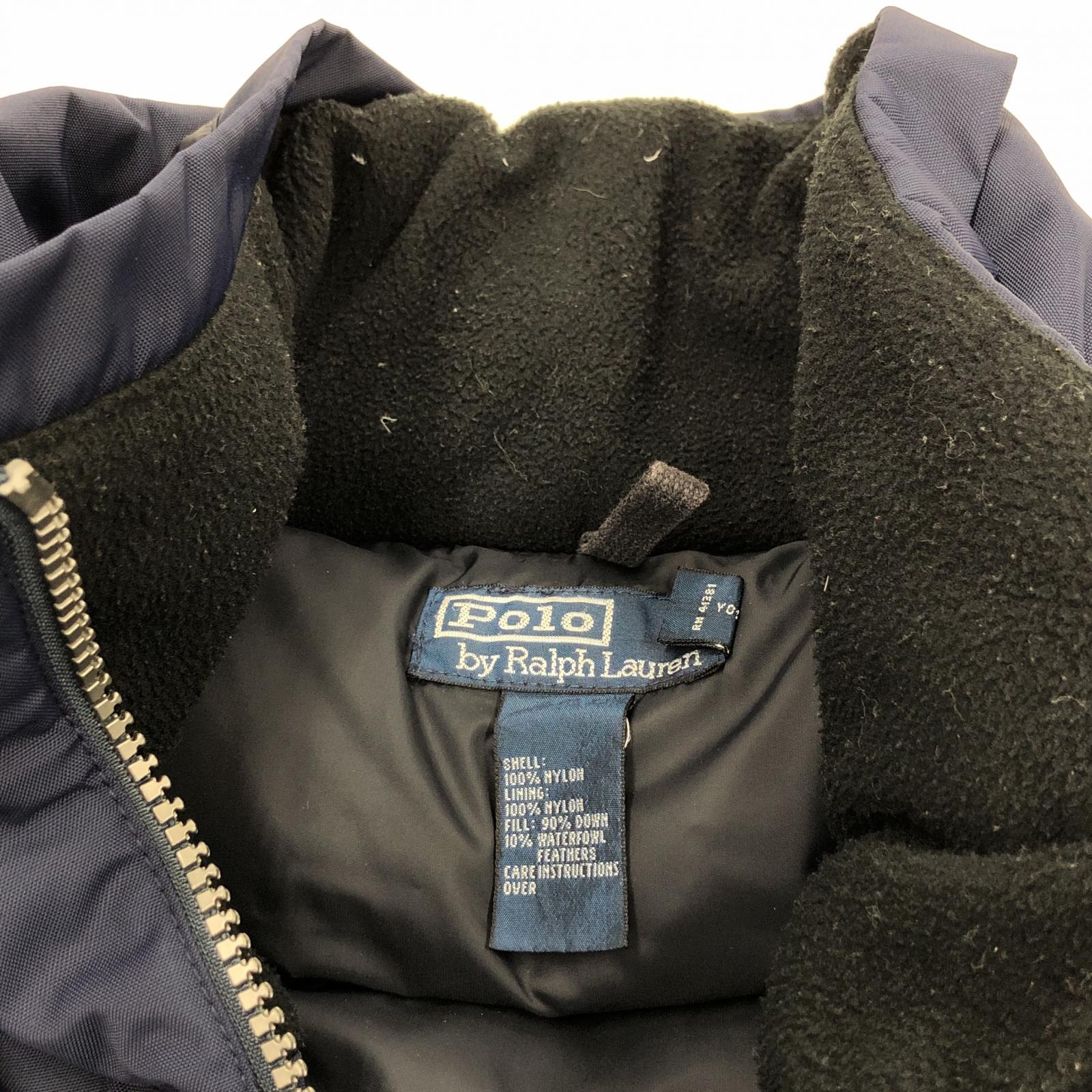 その他アウター POLO RALPH LAUREN ナイロンダウンジャケット 紺 XXL ネイビー