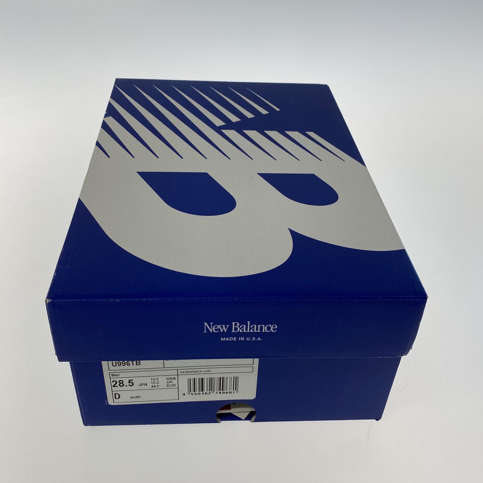 スニーカー NEW BALANCE USA製/U996TB 28.5㎝ 28.5cm (US10 1/2 UK10 EU47)