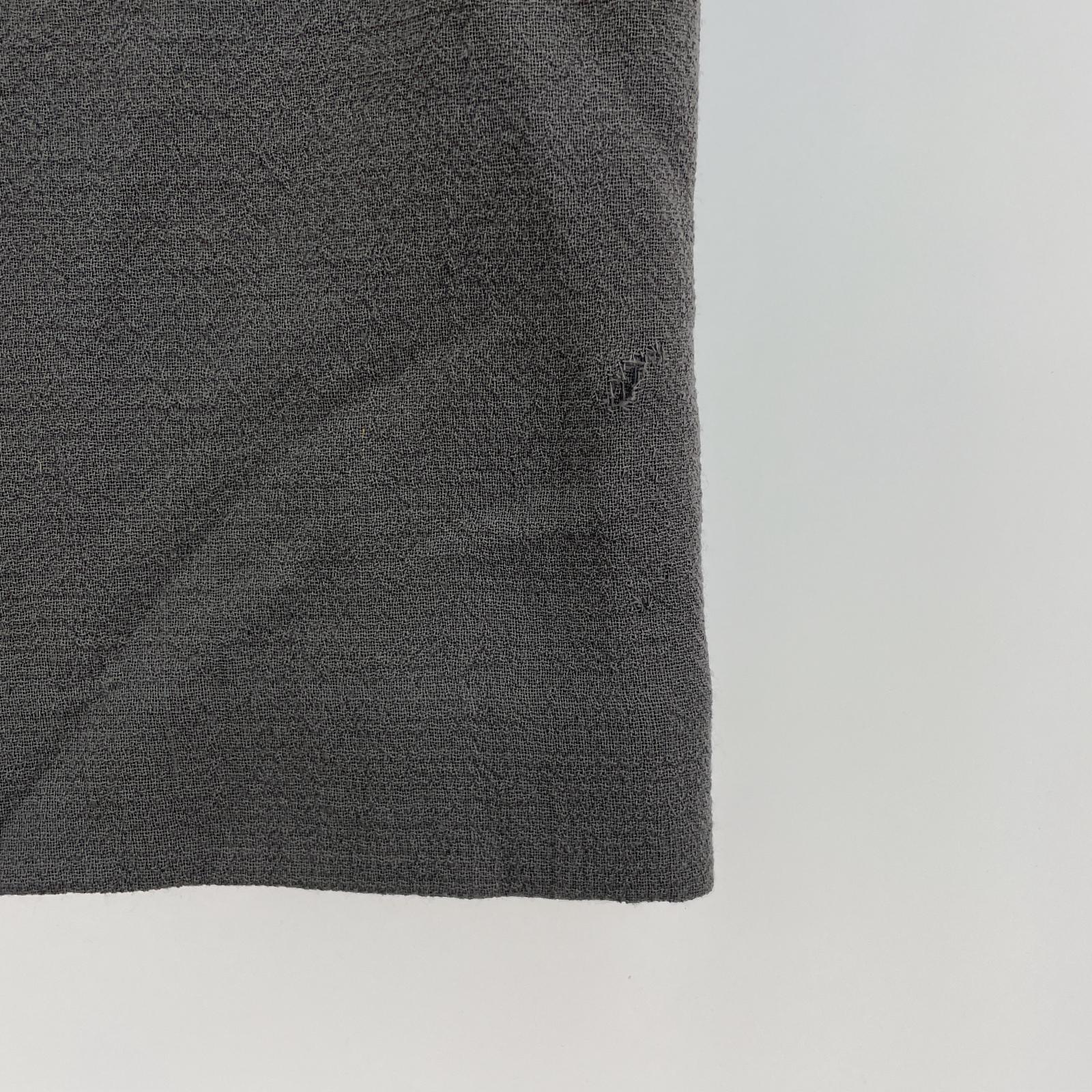 スカート ISSEY MIYAKE フロントスリットスカート S グレー