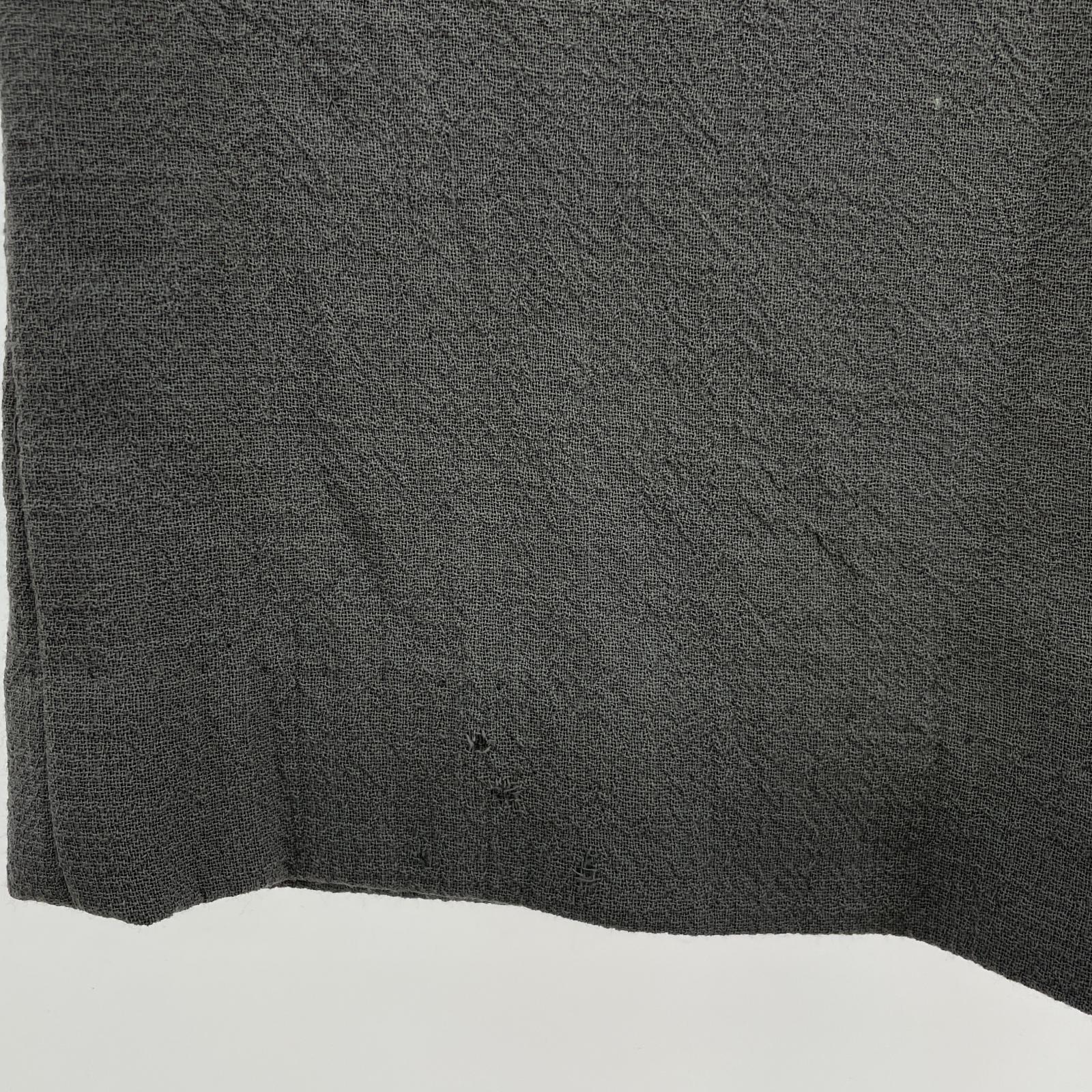 スカート ISSEY MIYAKE フロントスリットスカート S グレー