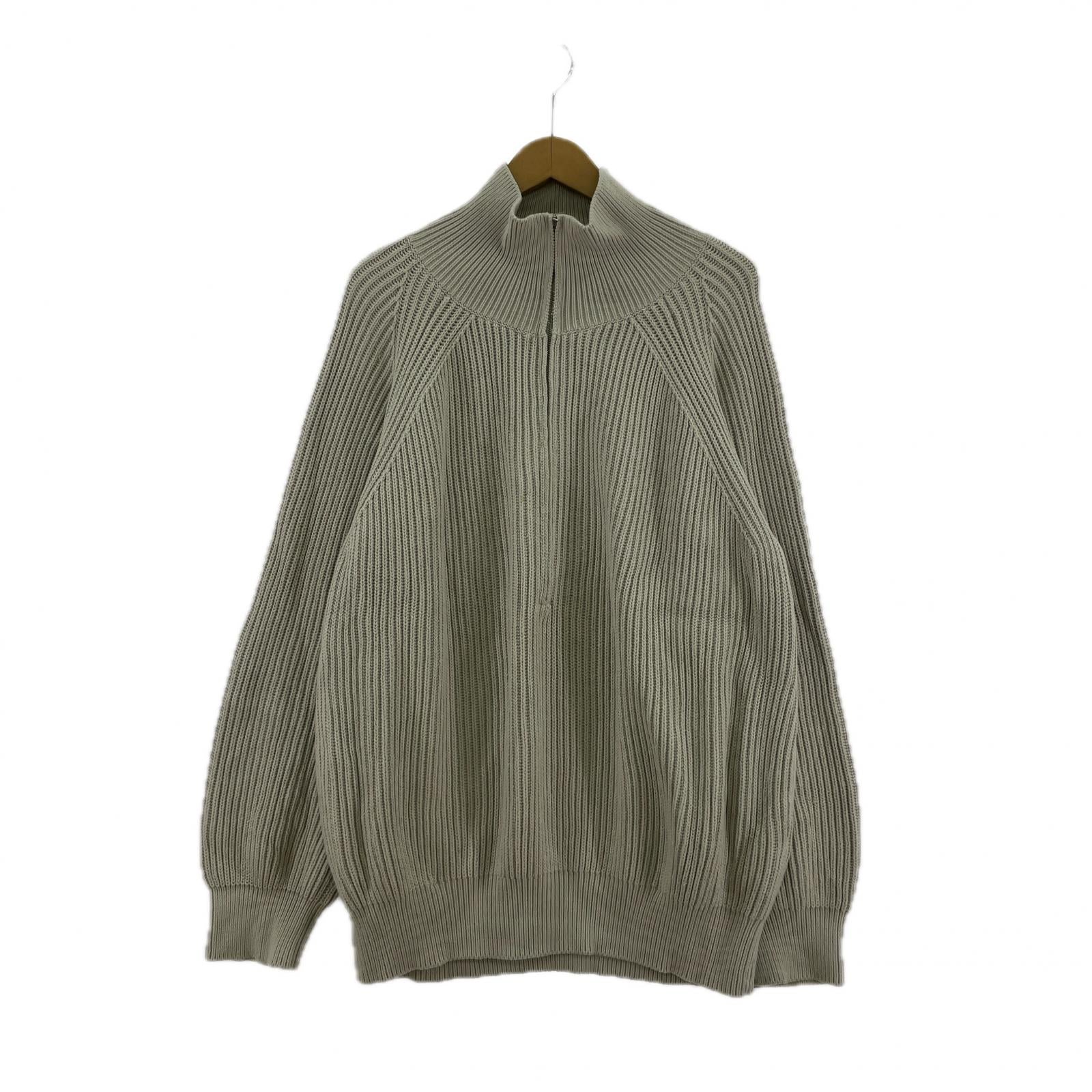 その他トップス Toironier Half Zip Knit 2330006 シルバー (F) ベージュ