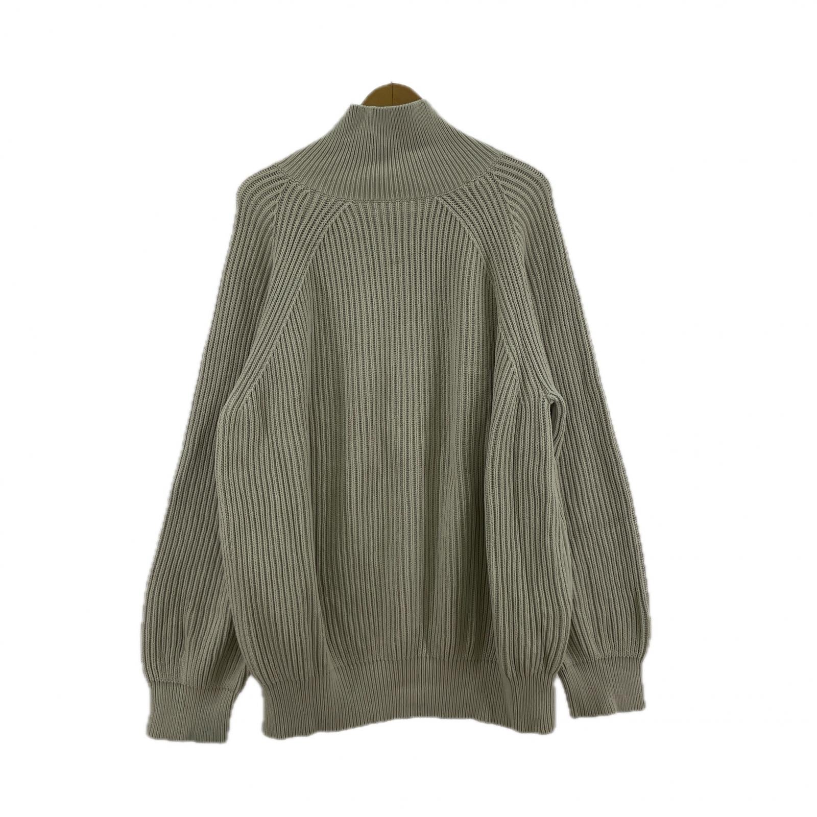 その他トップス Toironier Half Zip Knit 2330006 シルバー (F) ベージュ