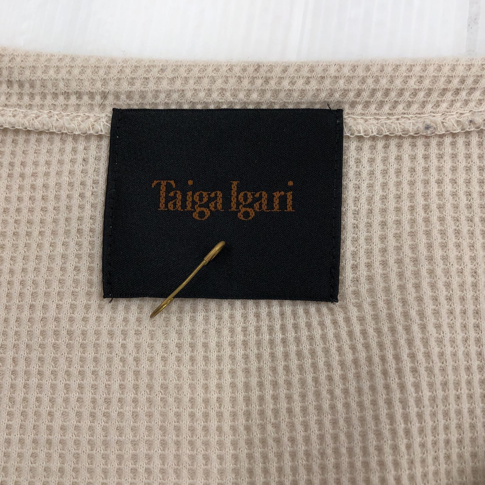 その他トップス Taiga Igari S/S サーマルカットソー BEG L L